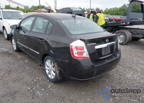 2012 Nissan Sentra 2.0 Sl z USA, uszkodzony, nr VIN 3N1AB6AP2CL605029